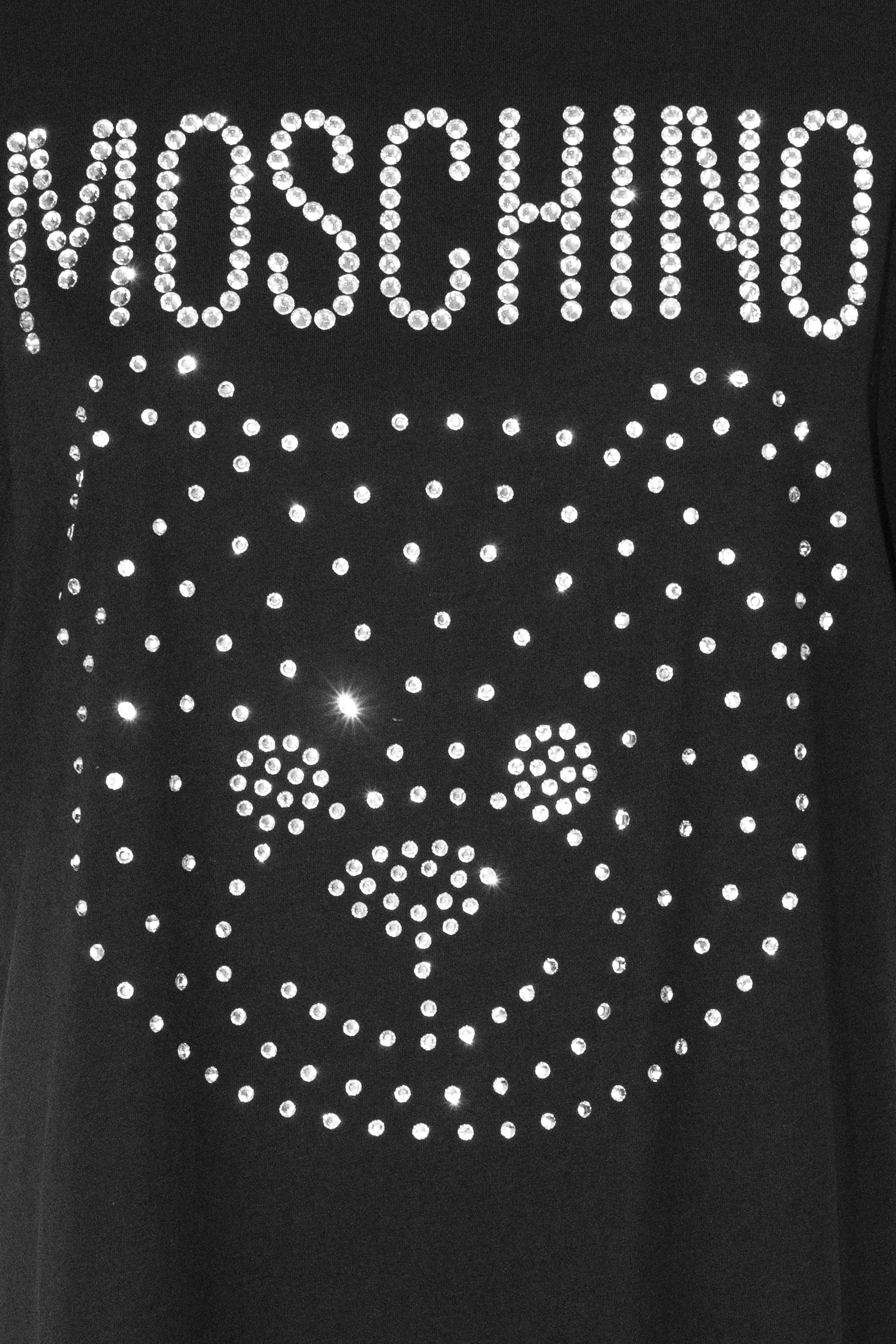 Moschino Teddy Embellished Crewneck T-Shirt
