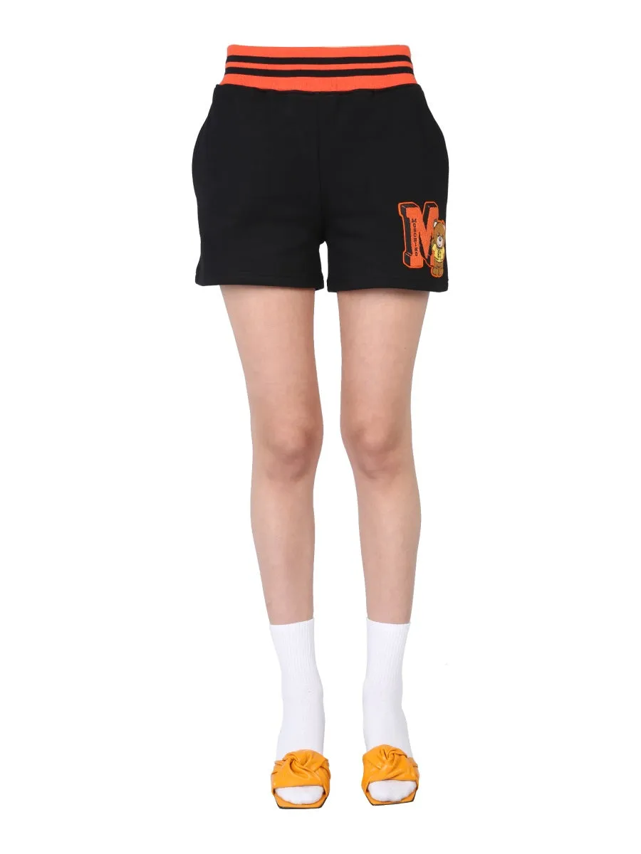 Moschino Teddy Patch Track Shorts