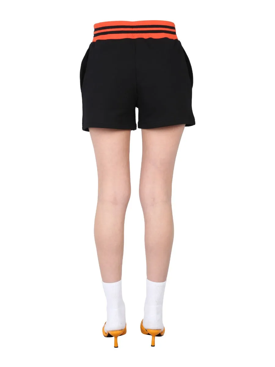 Moschino Teddy Patch Track Shorts