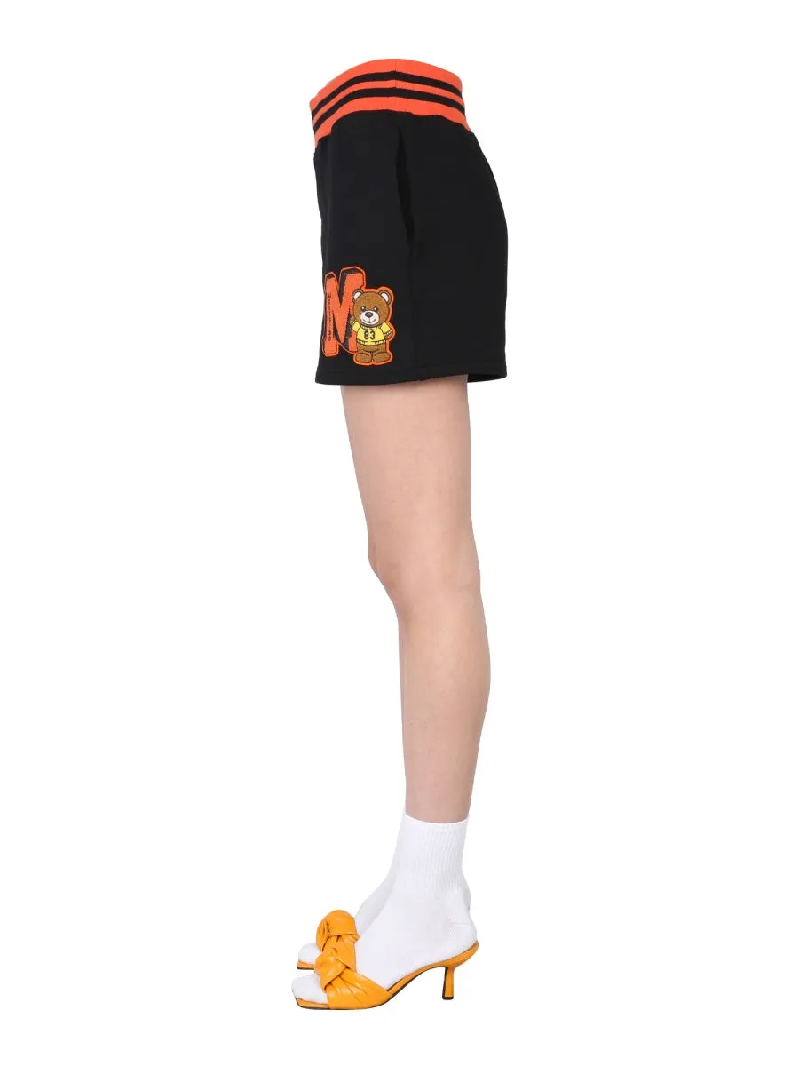 Moschino Teddy Patch Track Shorts