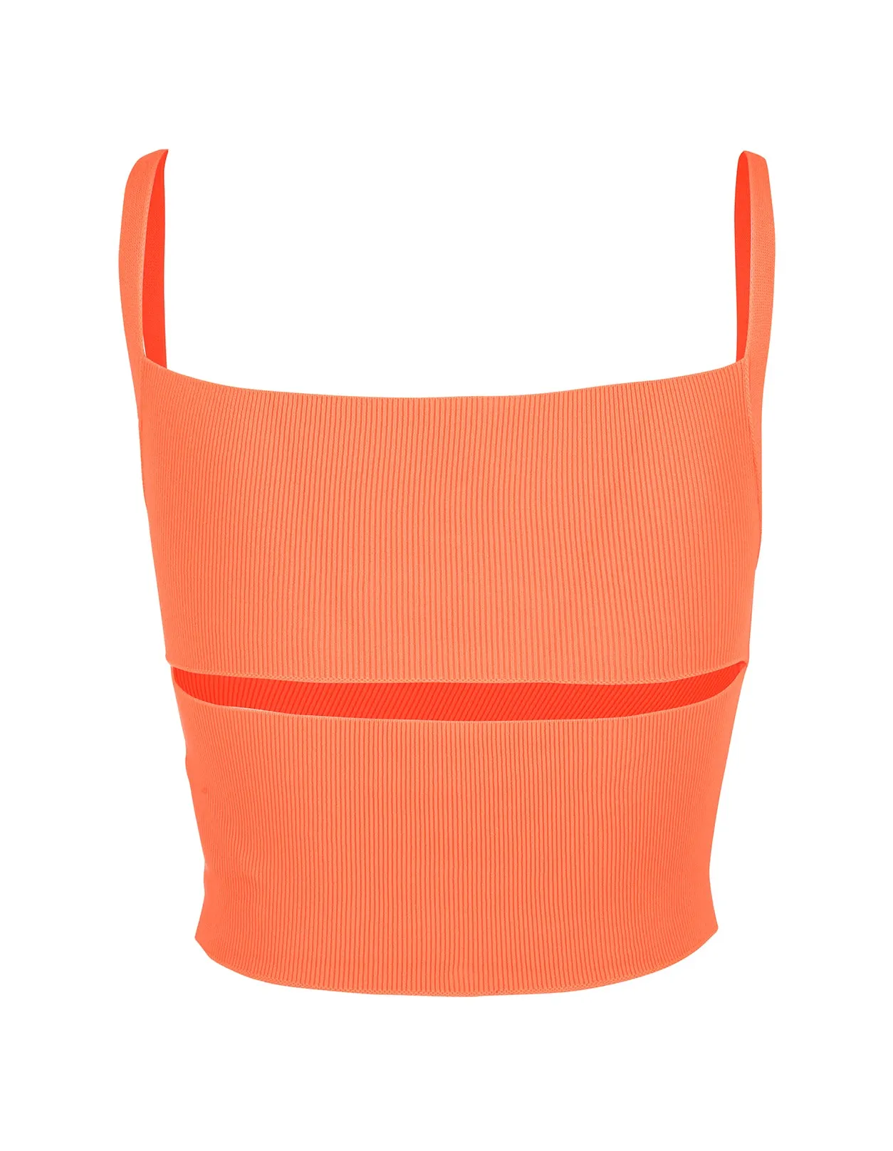 MSGM Crossover Strap Crop Top