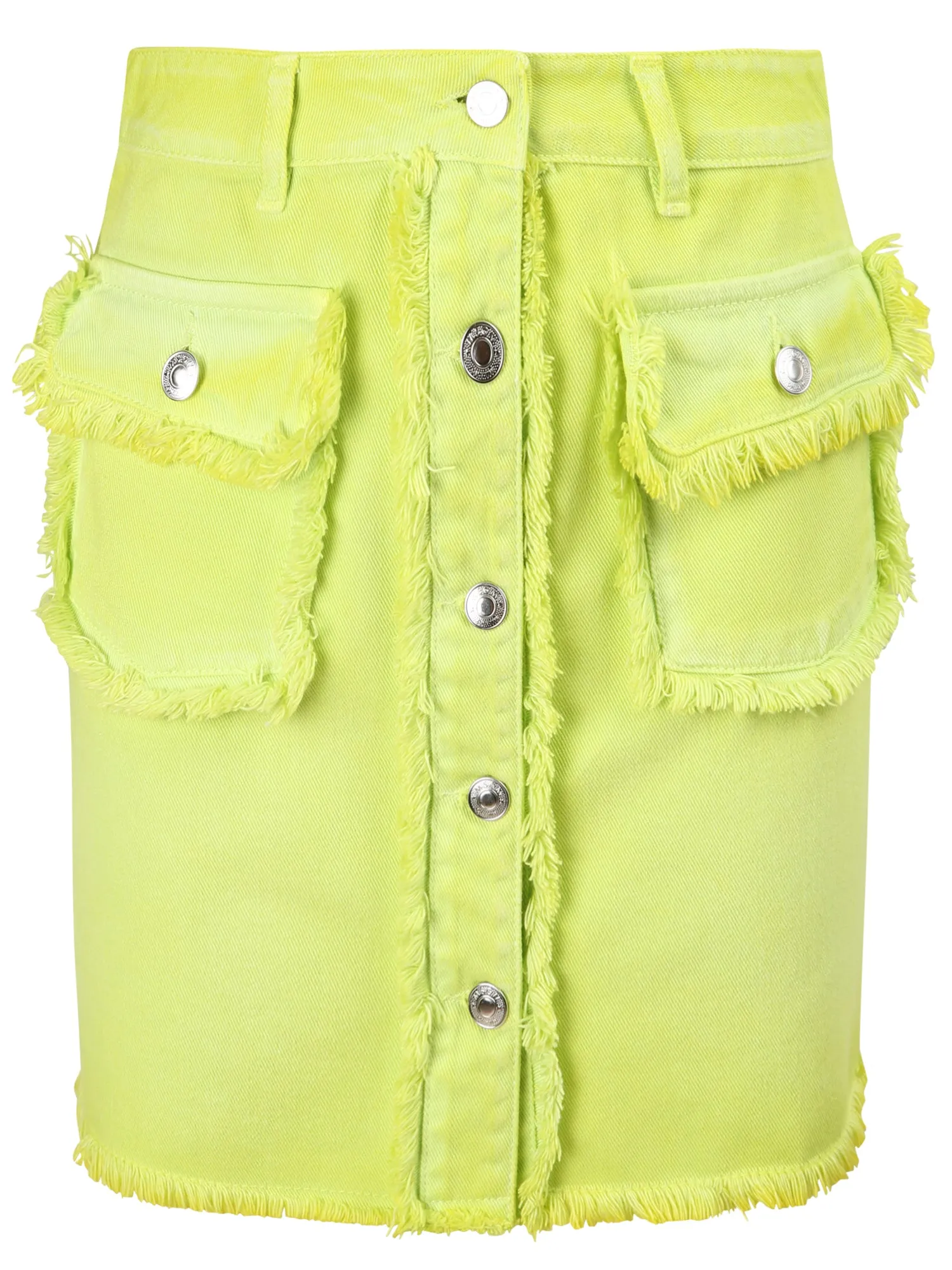MSGM Frayed Mini Skirt