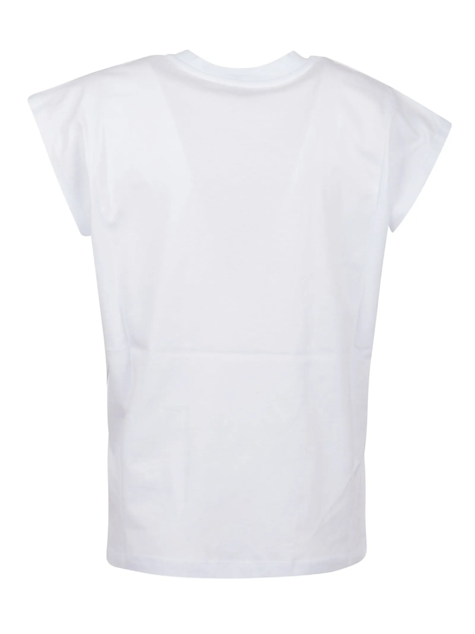 MSGM Graphic Logo Printed T-Shirt