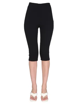 MSGM High Waisted Cropped Shorts
