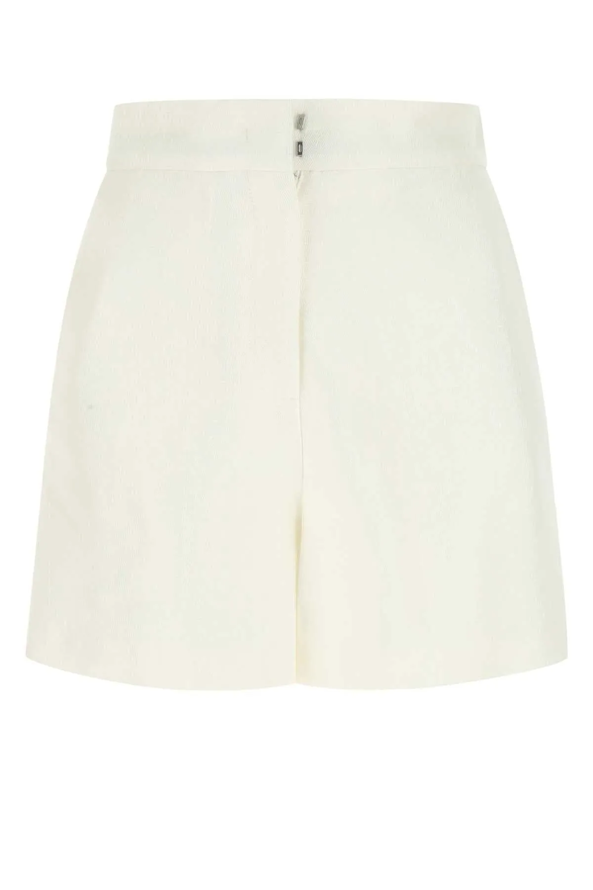 MSGM High-Waisted Thigh-Length Shorts