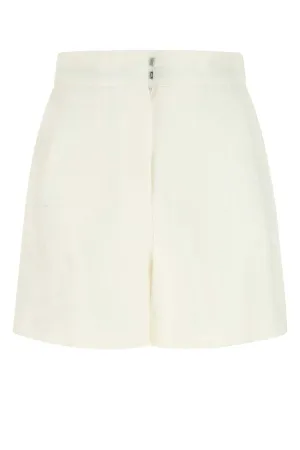 MSGM High-Waisted Thigh-Length Shorts