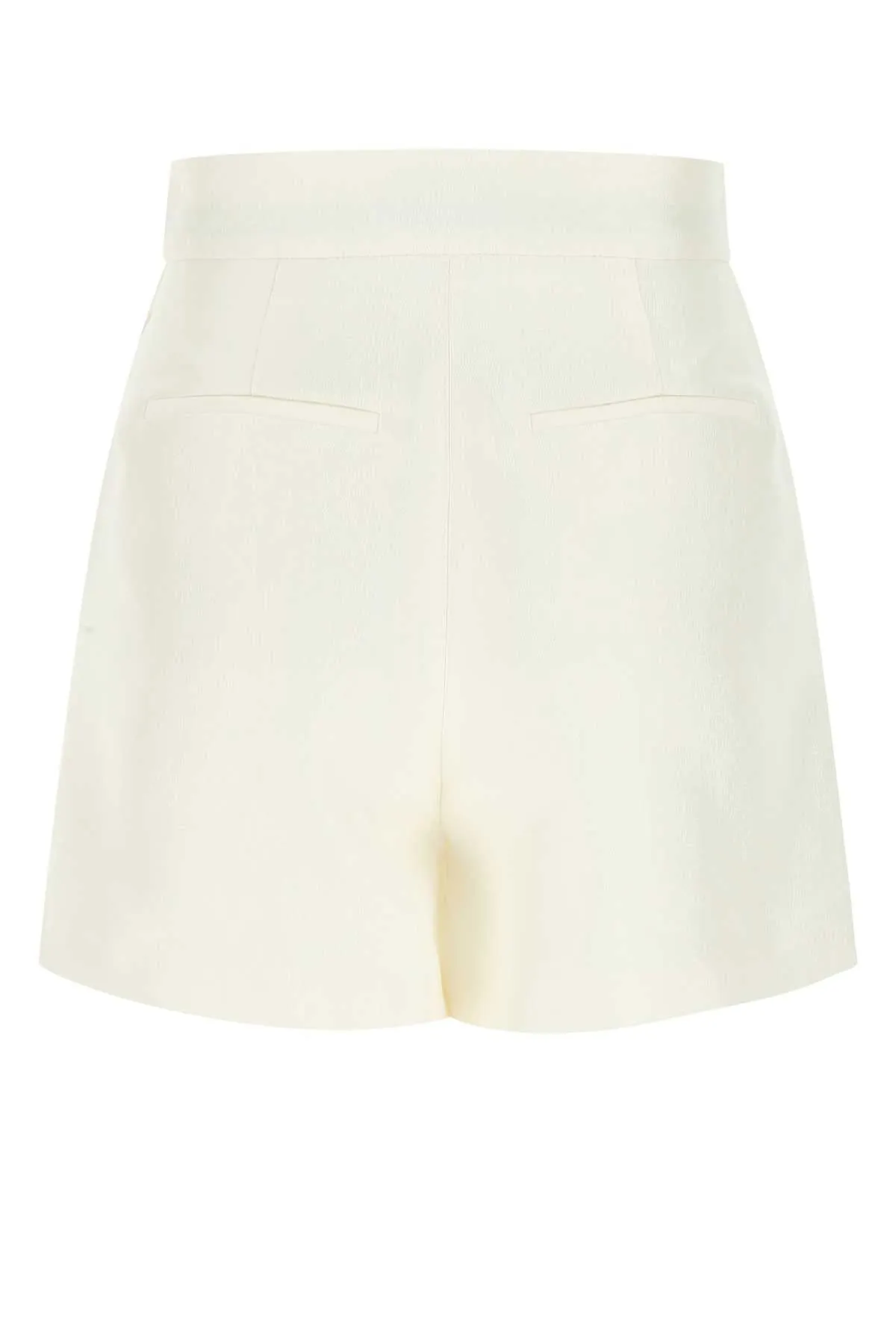 MSGM High-Waisted Thigh-Length Shorts