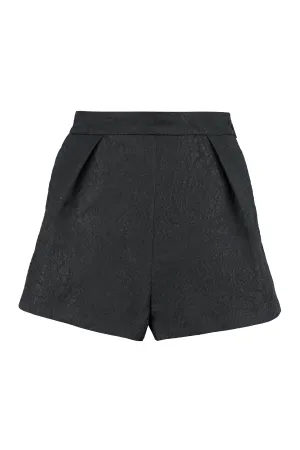 MSGM Jacquard Pleated Shorts