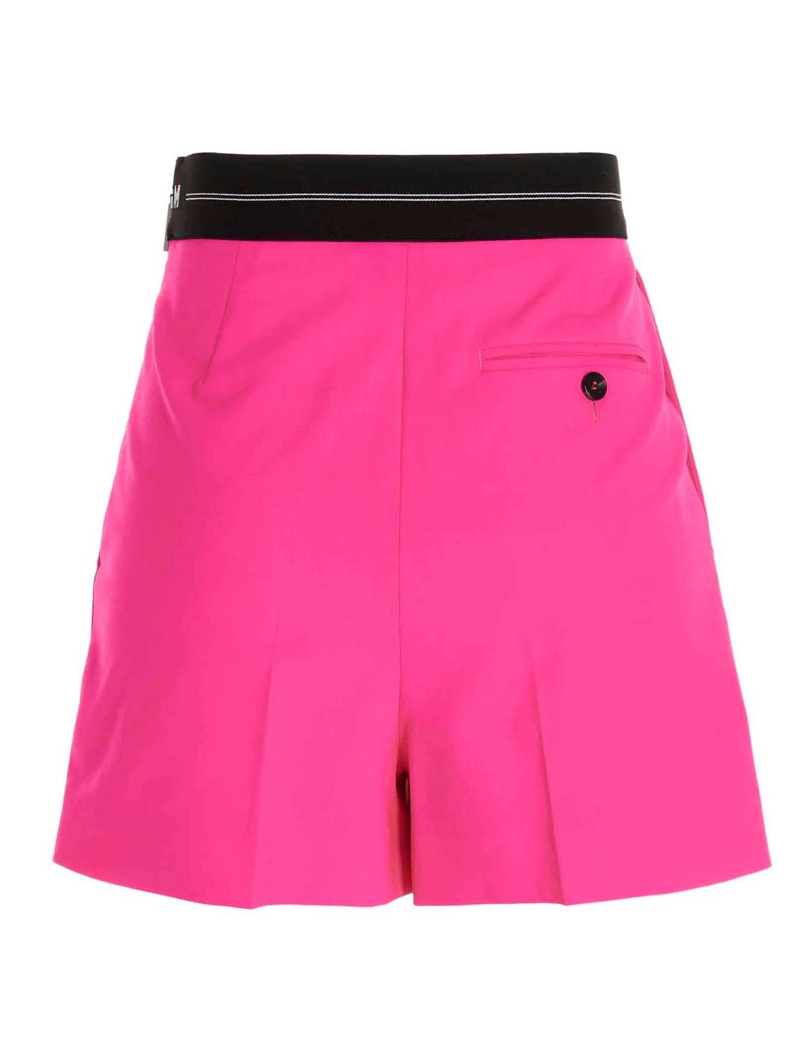 MSGM Logo Detailed Tailored Shorts
