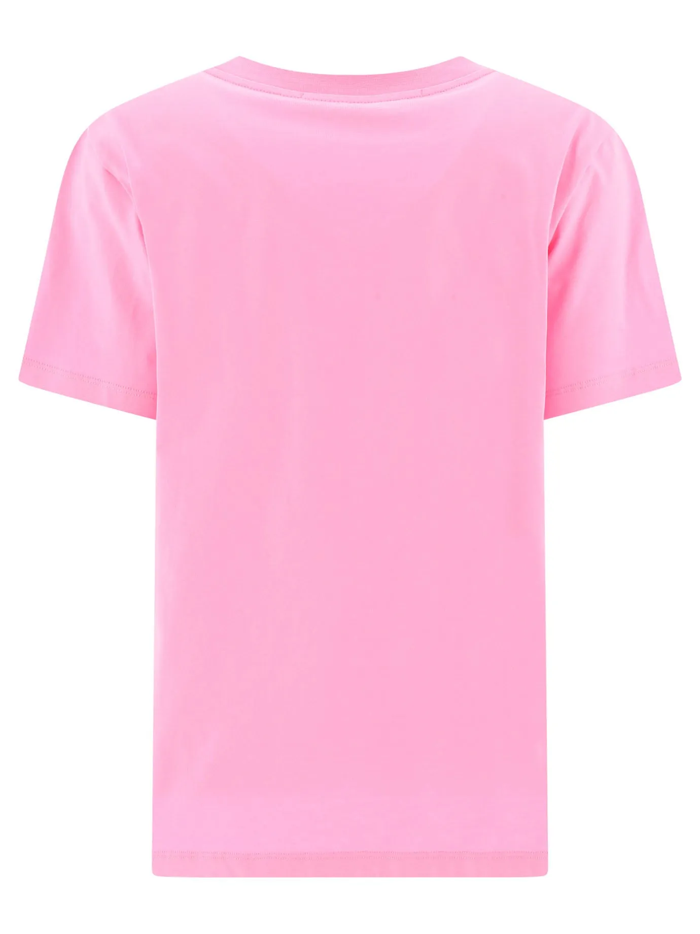 MSGM Logo Embroidered Crewneck T-Shirt