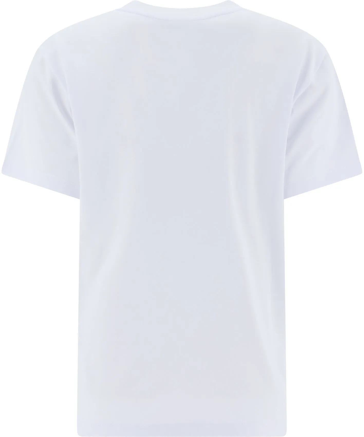 MSGM Logo Patch Crewneck T-Shirt