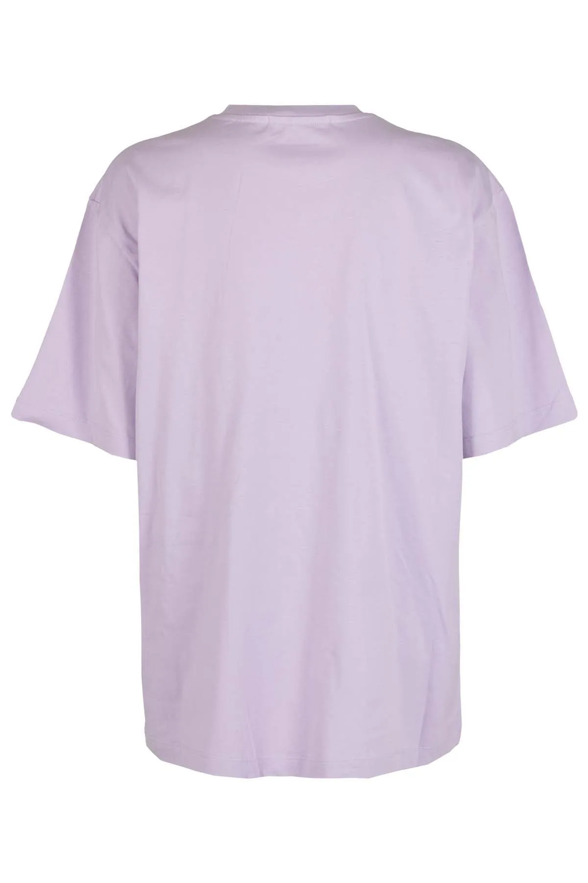MSGM Logo Print Crewneck T-Shirt