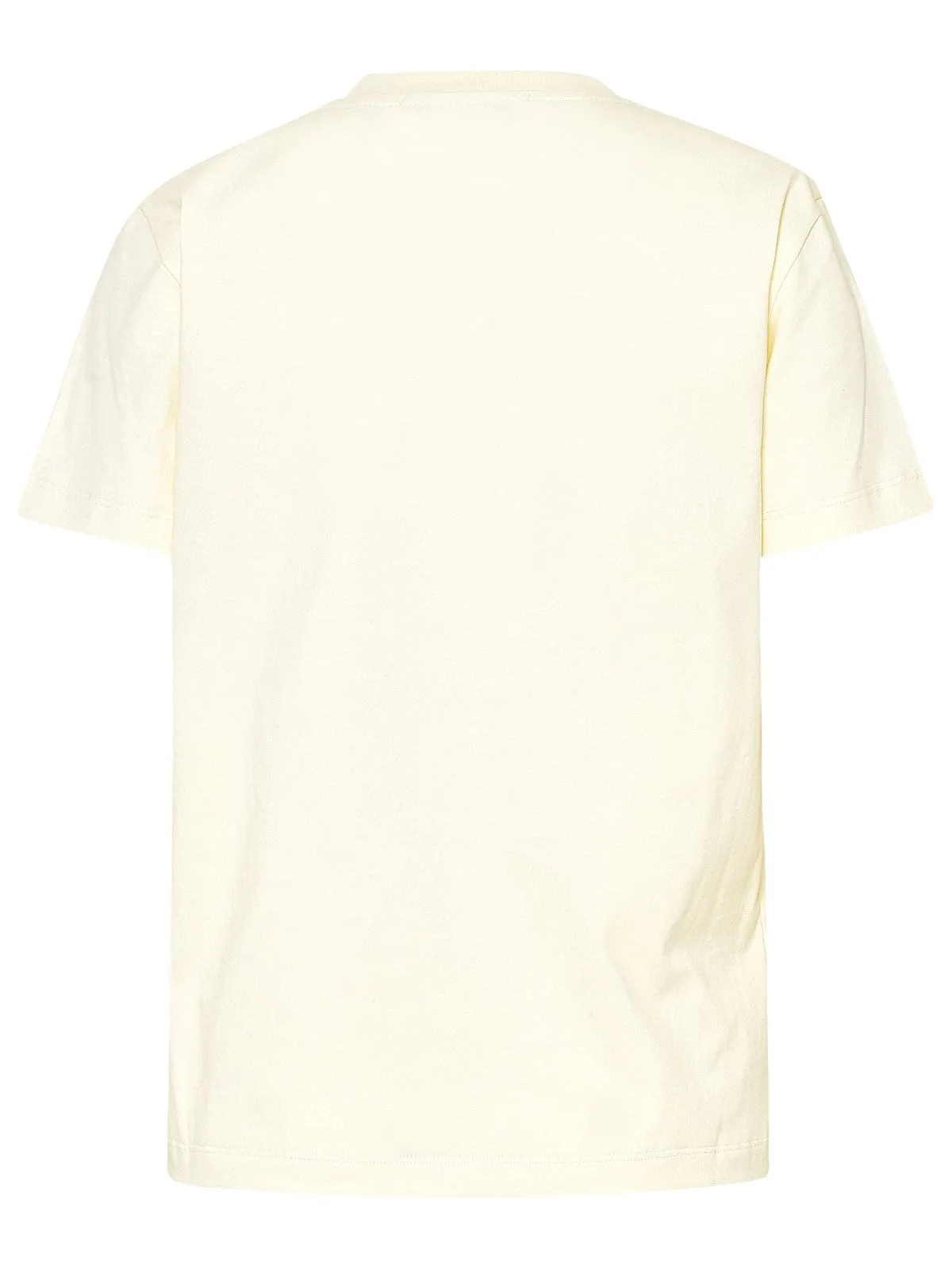 MSGM Logo Printed Crewneck T-Shirt