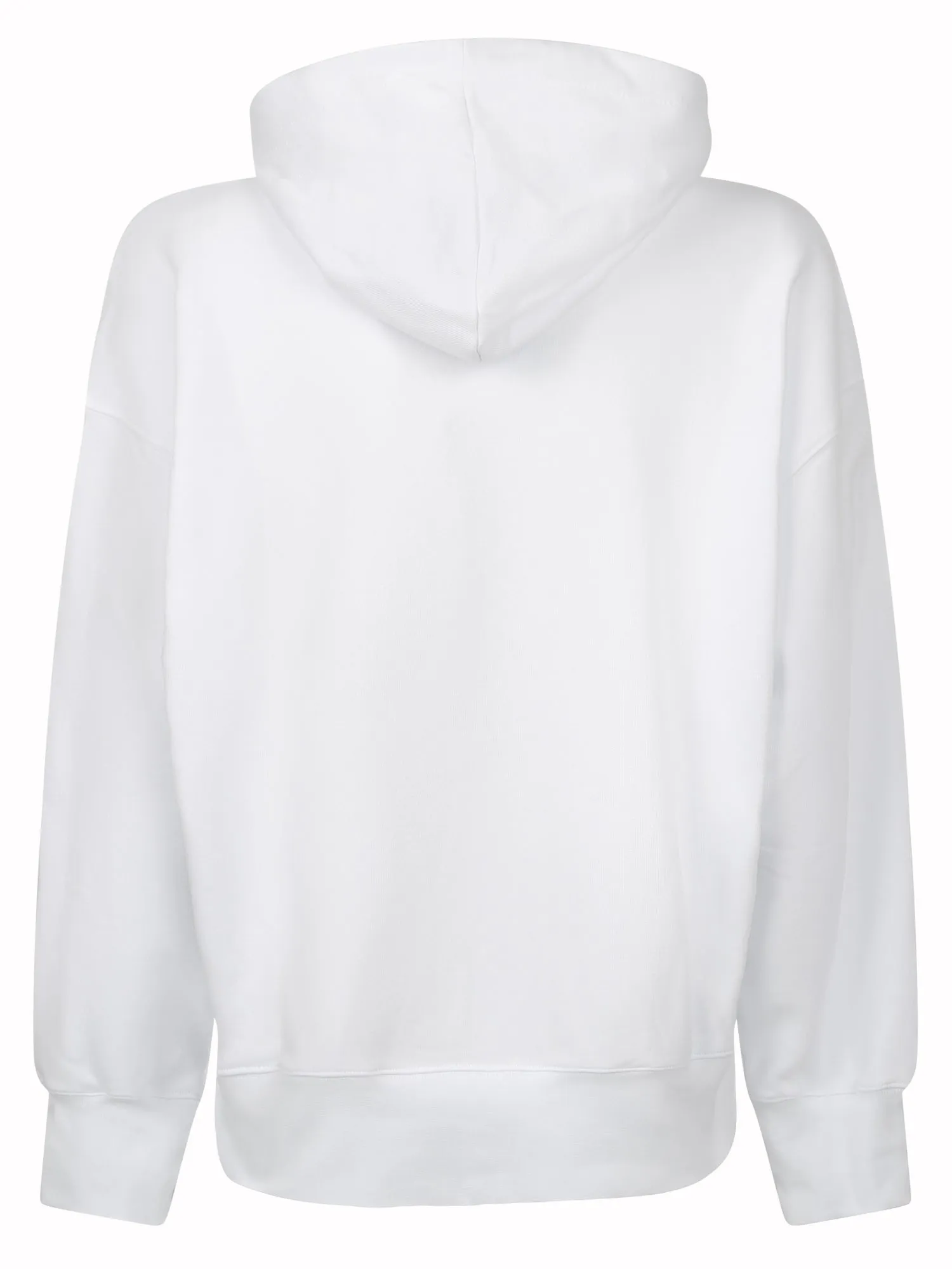 MSGM Logo Printed Drawstring Hoodie