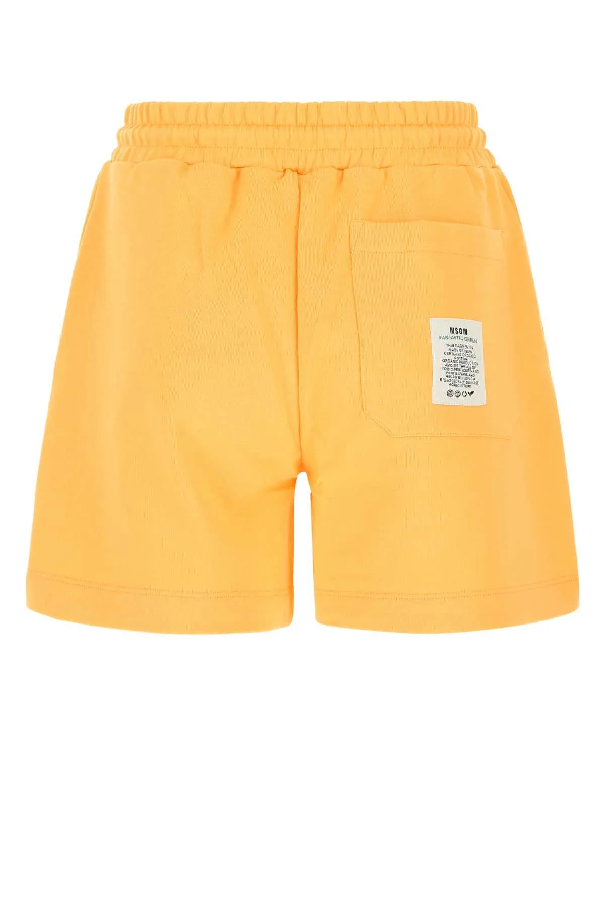 MSGM Logo Printed Drawstring Shorts