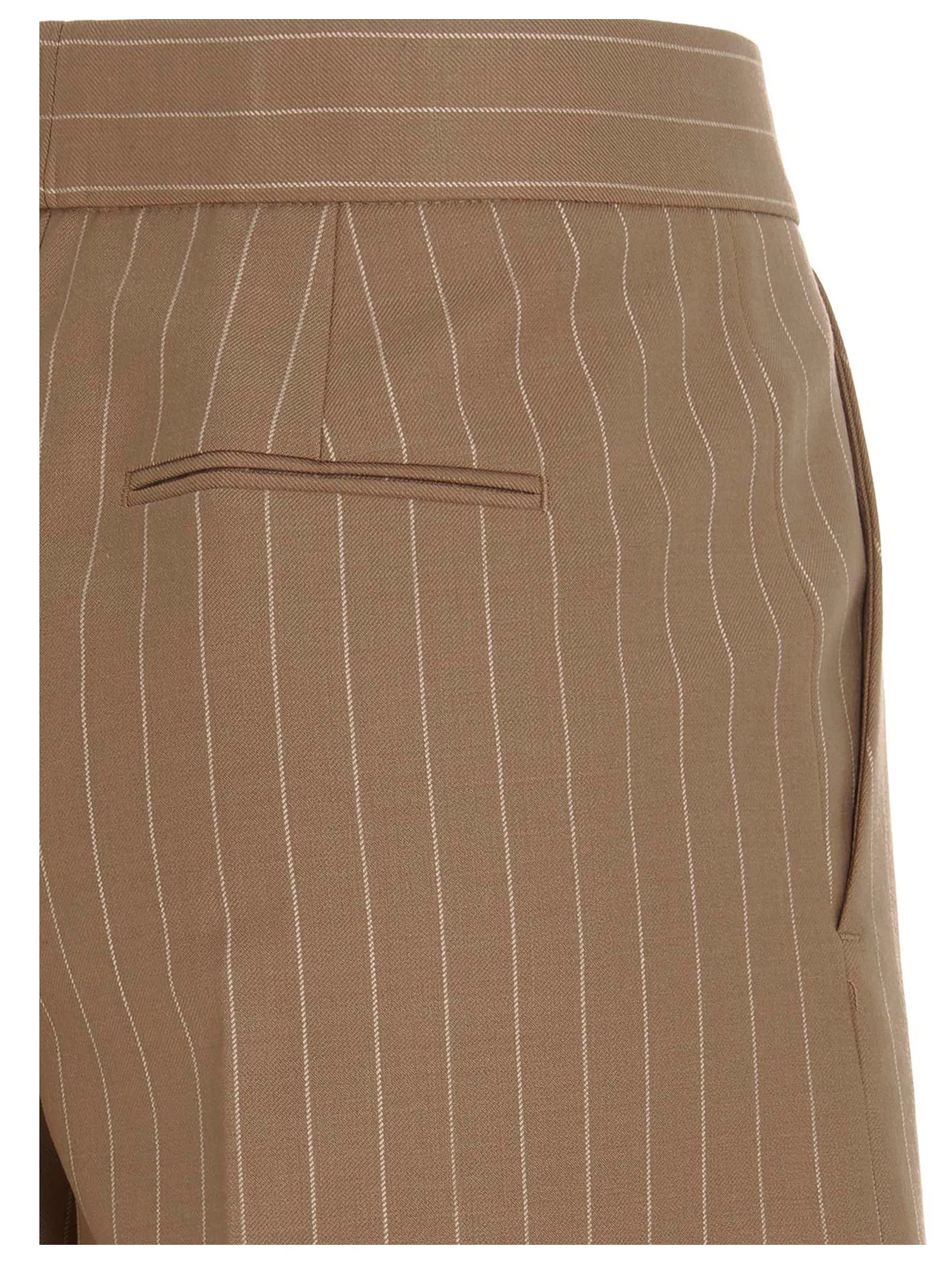 MSGM Pleated Knee-Length Shorts