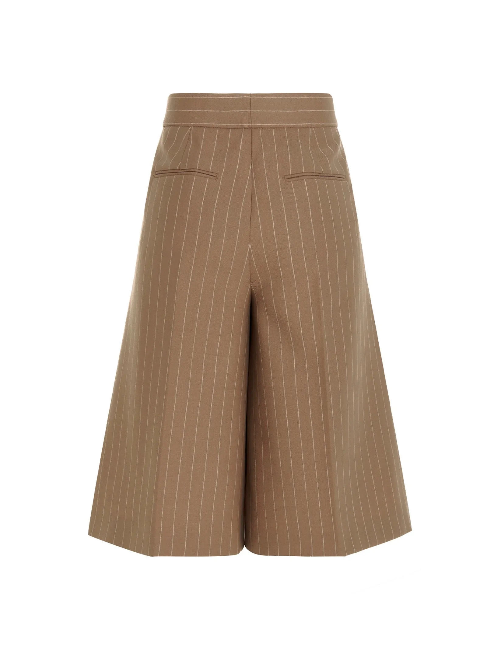 MSGM Pleated Knee-Length Shorts