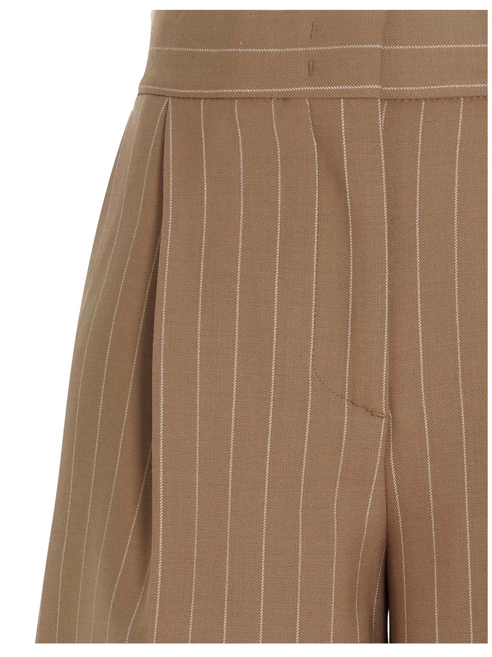MSGM Pleated Knee-Length Shorts