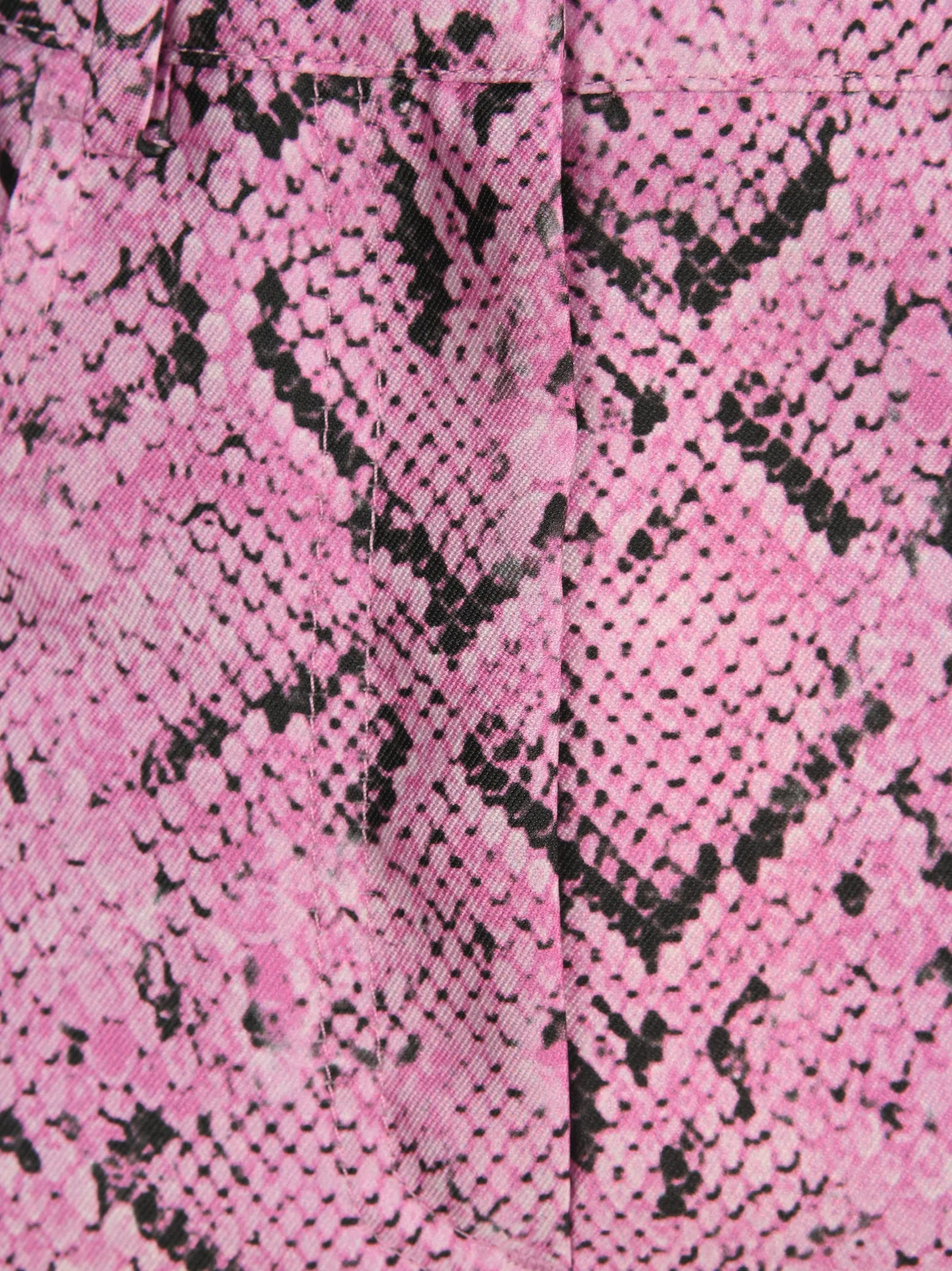 MSGM Printed Slit Mini Skirt