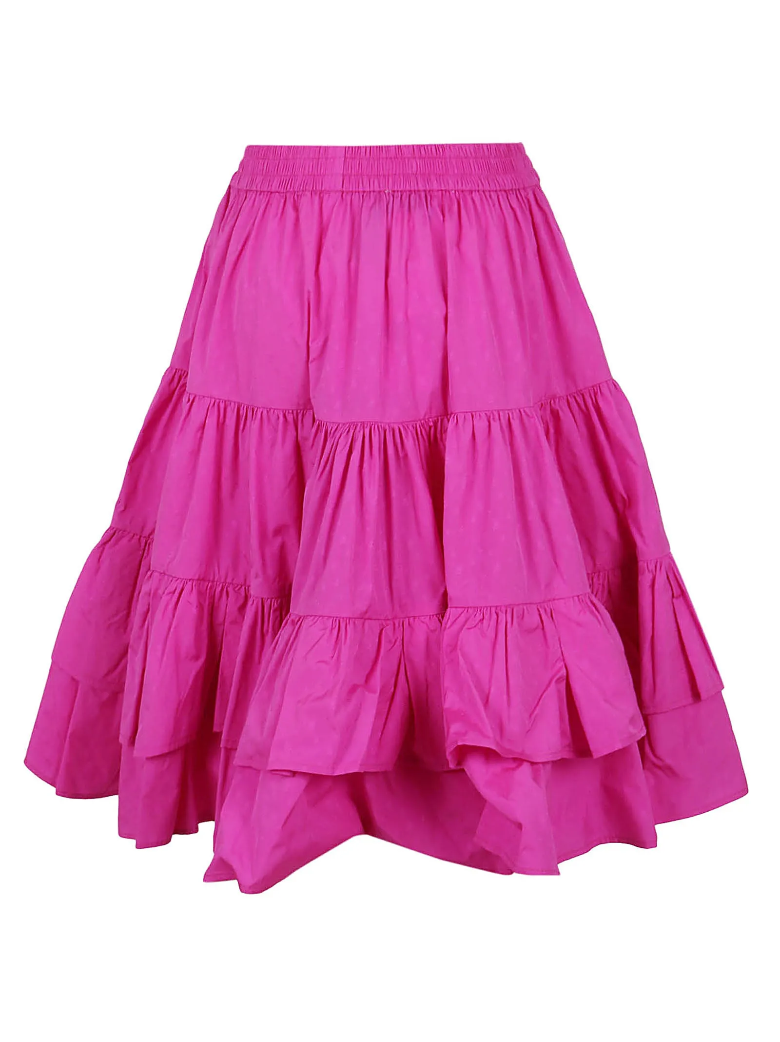 MSGM Ruffled Midi Skirt