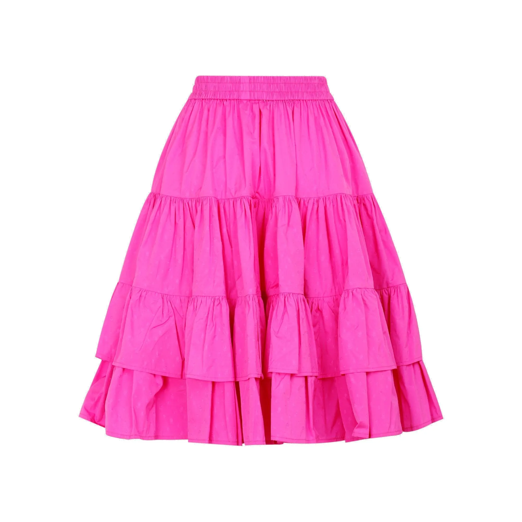 MSGM Ruffled Midi Skirt