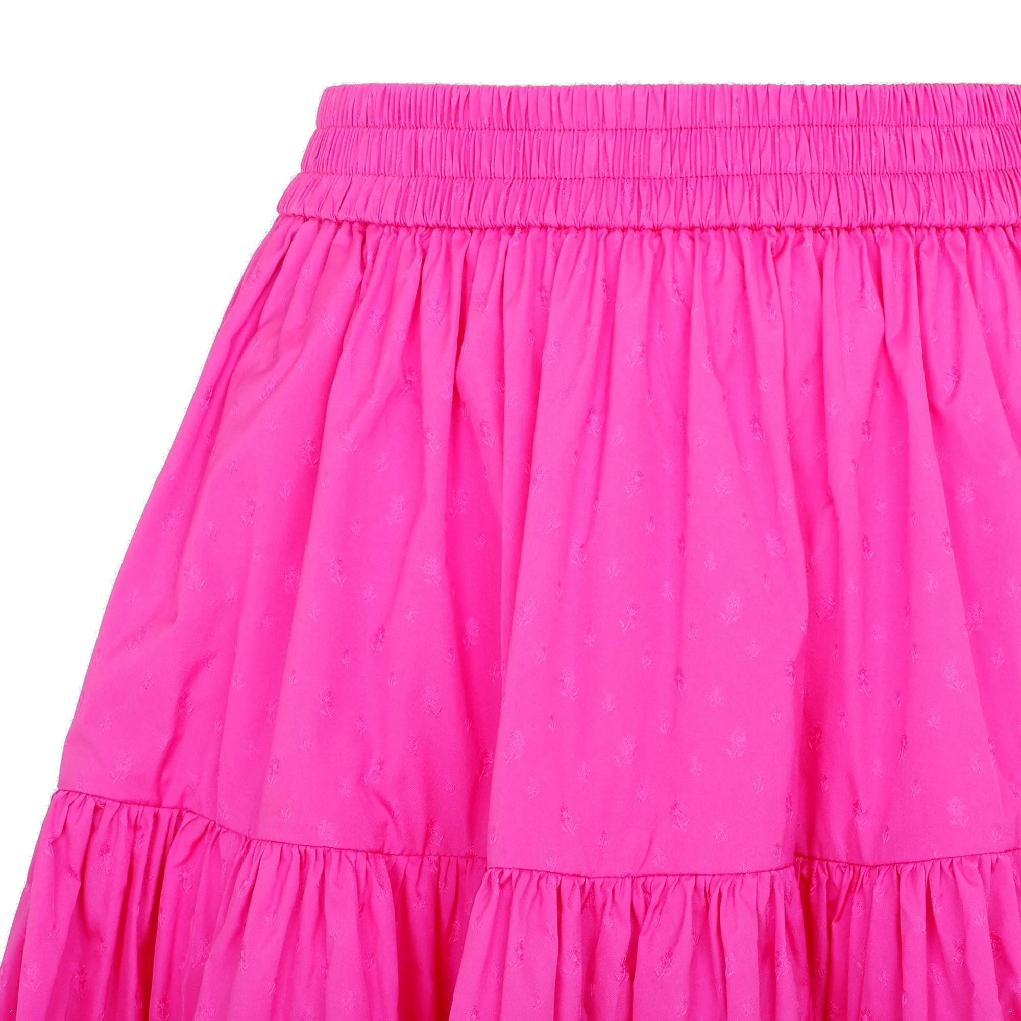 MSGM Ruffled Midi Skirt