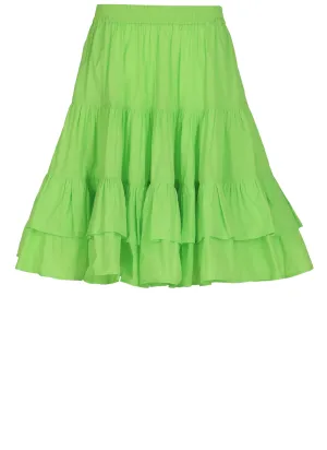MSGM Ruffled Midi Skirt