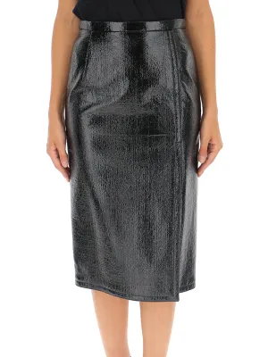 N21 Cut-Out Midi Skirt