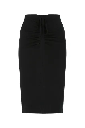N21 Drawstring High Waist Skirt