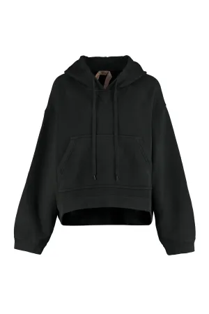 N21 Drawstring Long-Sleeved Hoodie