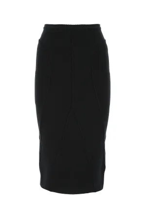 N21 High Waist Midi Pencil Skirt