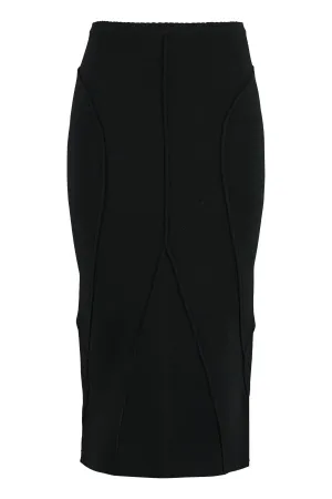 N21 Knitted Midi Pencil Skirt