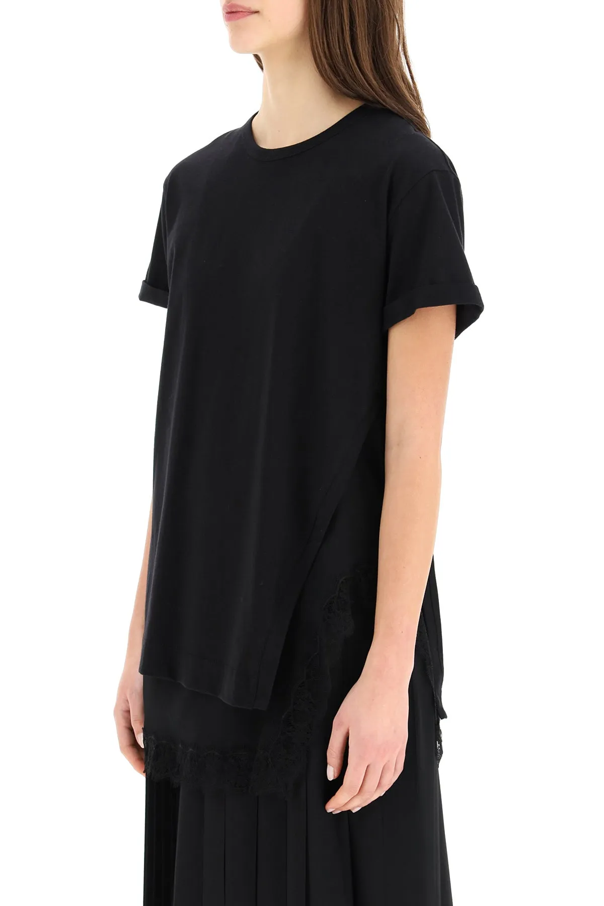N21 Lace Crewneck Tank Top