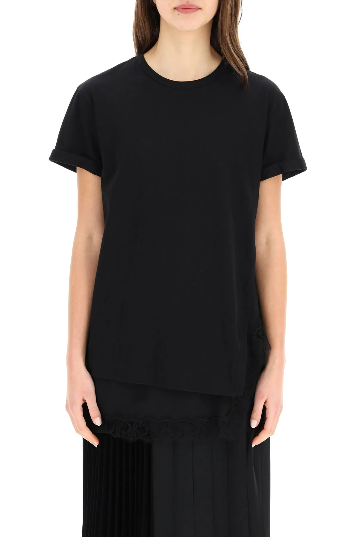 N21 Lace Crewneck Tank Top