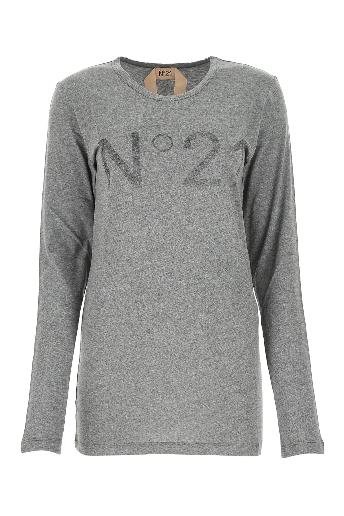 N21 Logo Printed Crewneck T-Shirt