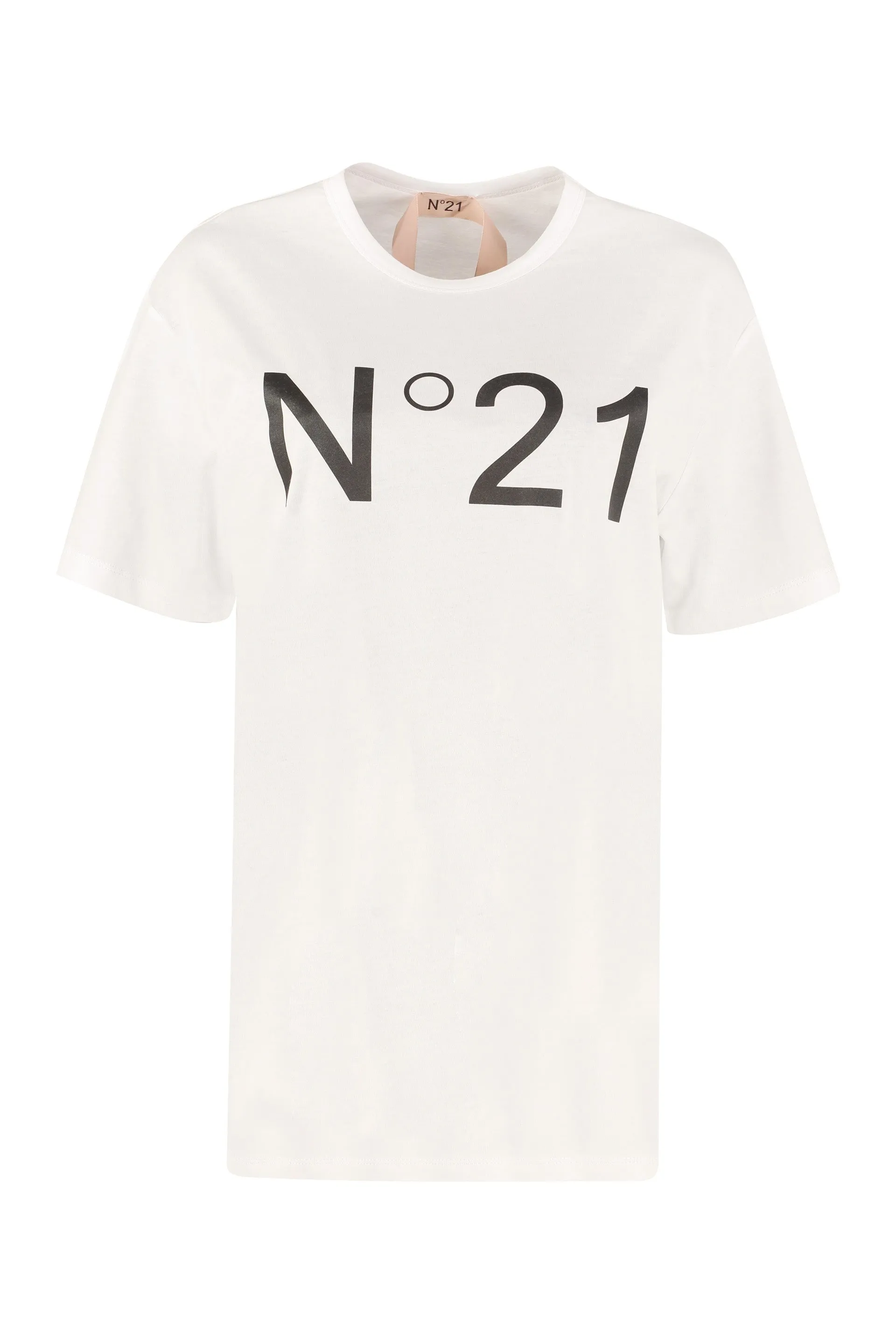 N21 Logo Printed Crewneck T-Shirt