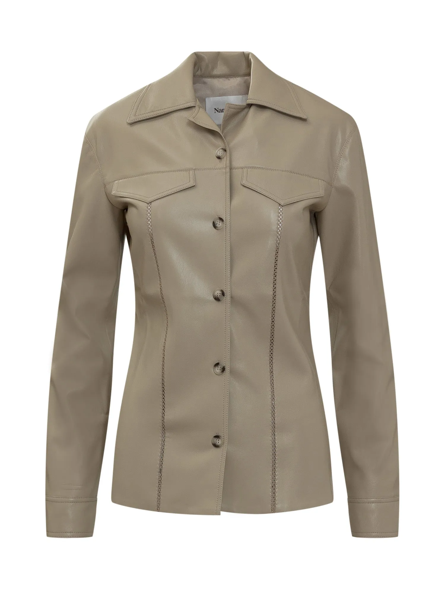Nanushka Buttoned Long-Sleeved Shirt