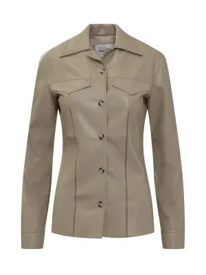 Nanushka Buttoned Long-Sleeved Shirt