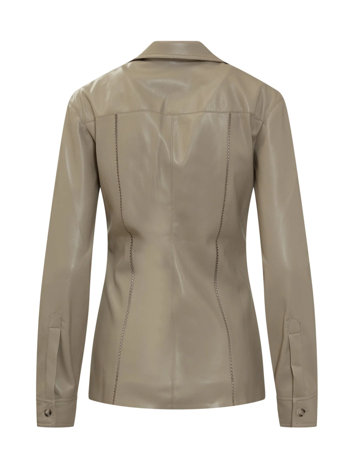 Nanushka Buttoned Long-Sleeved Shirt