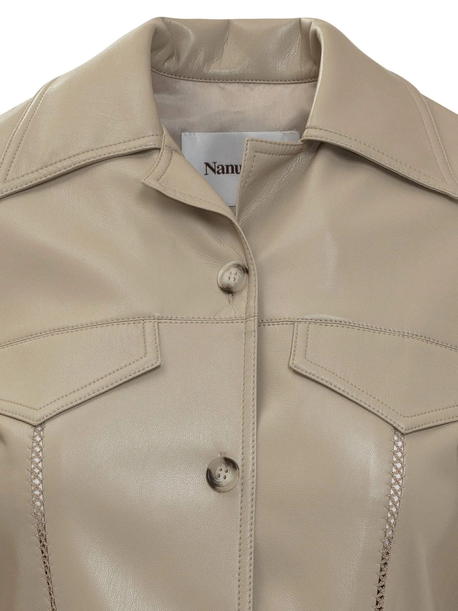 Nanushka Buttoned Long-Sleeved Shirt