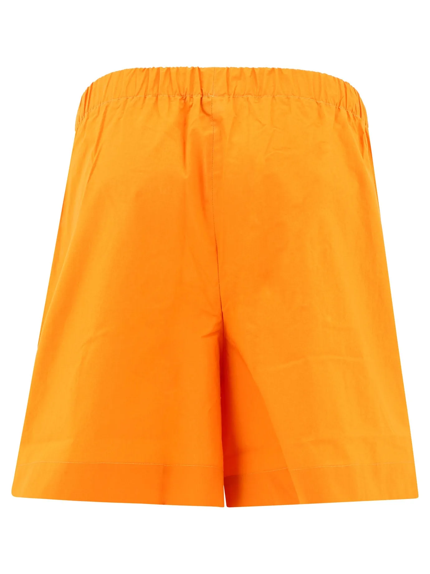 Nanushka High-Waist Logo Embroidered Shorts