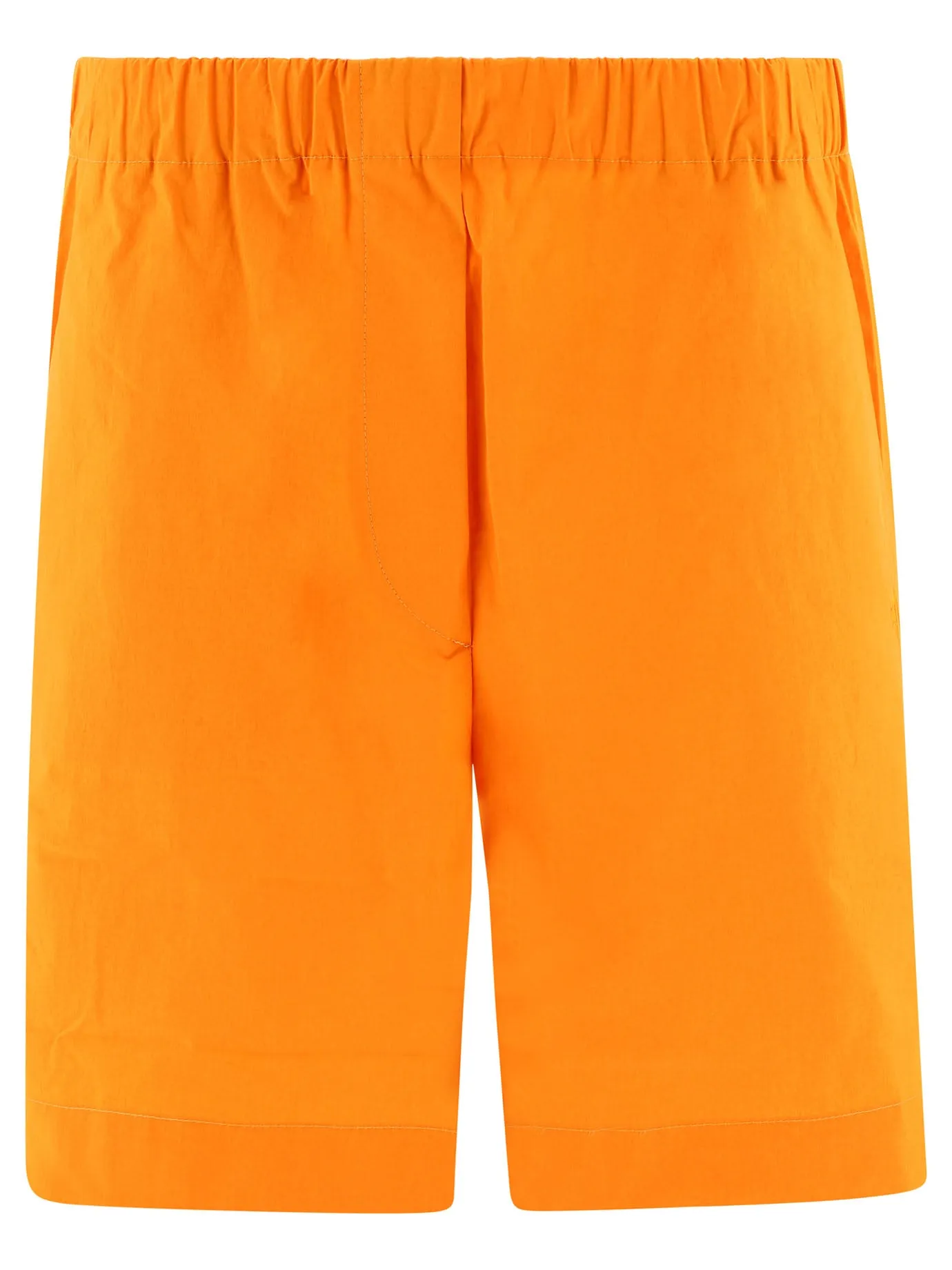 Nanushka High-Waist Logo Embroidered Shorts