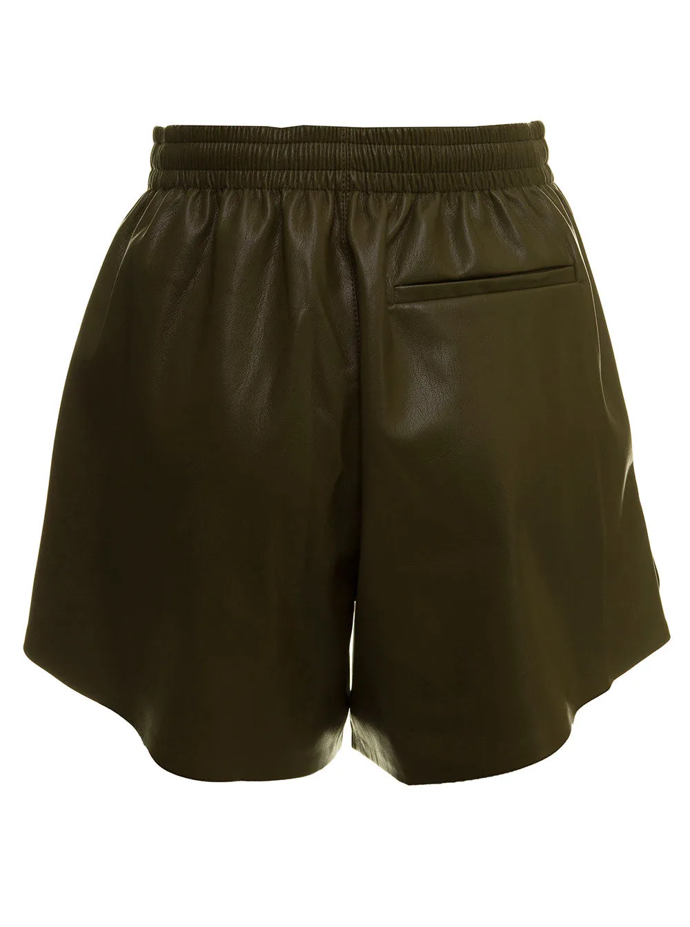 Nanushka Janna Vegan Drawstring Shorts