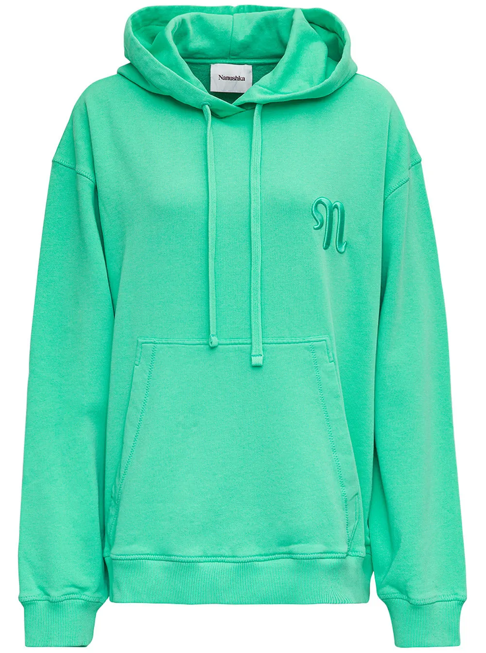 Nanushka Logo Embroidered Hoodie