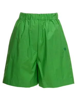 Nanushka Logo Embroidered Shorts