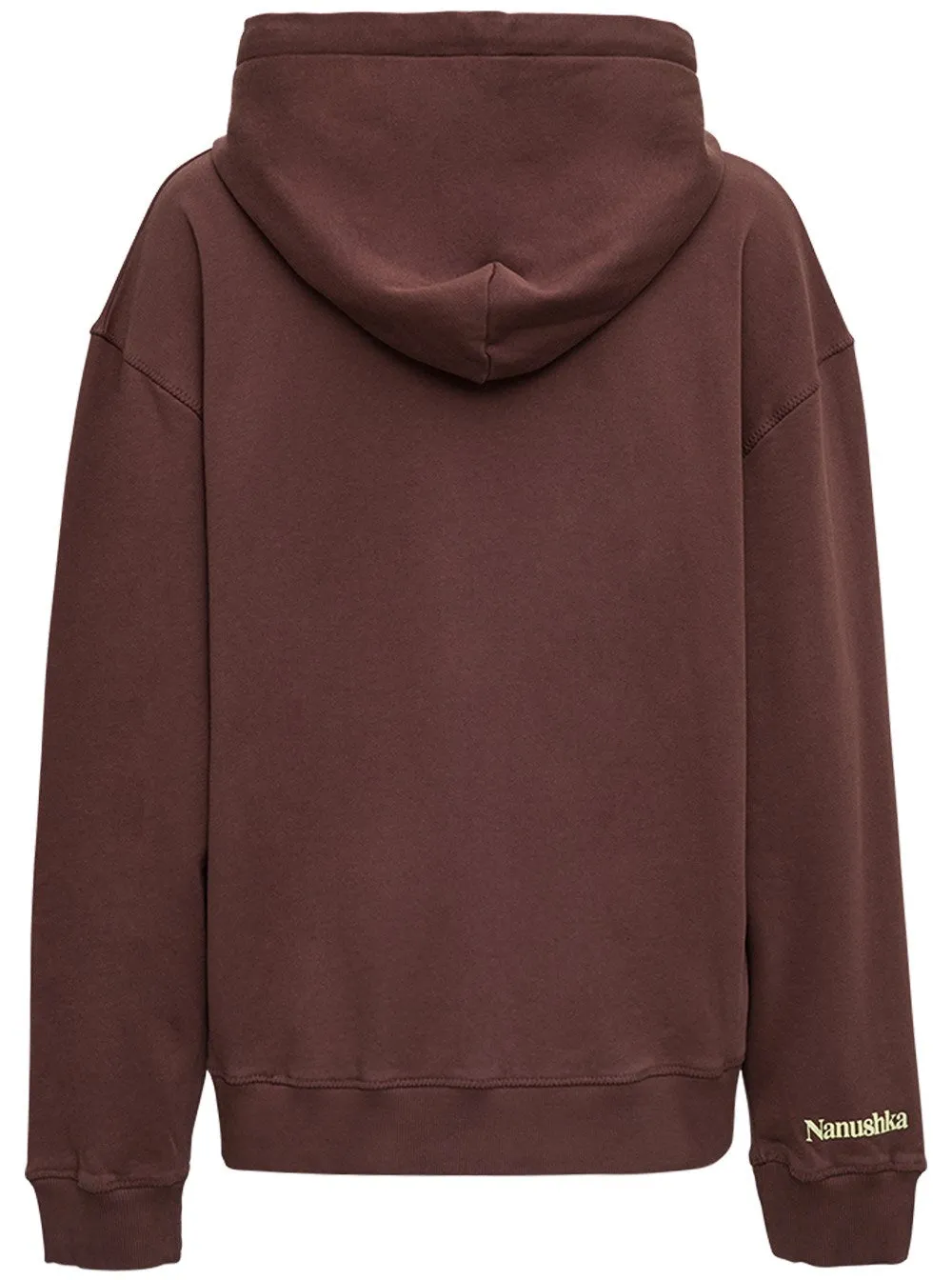 Nanushka Logo Printed Drawstring Hoodie