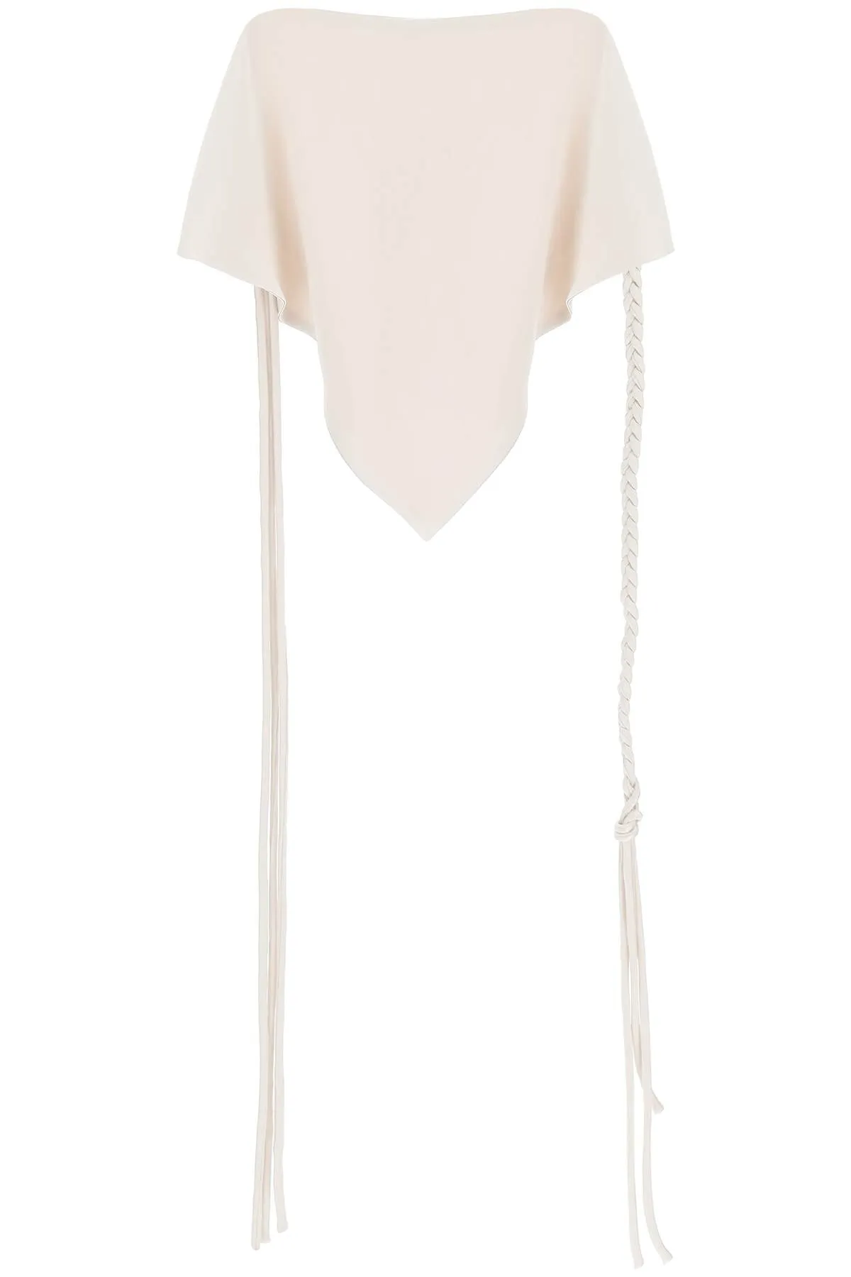 Nanushka Open Back Scarf Top