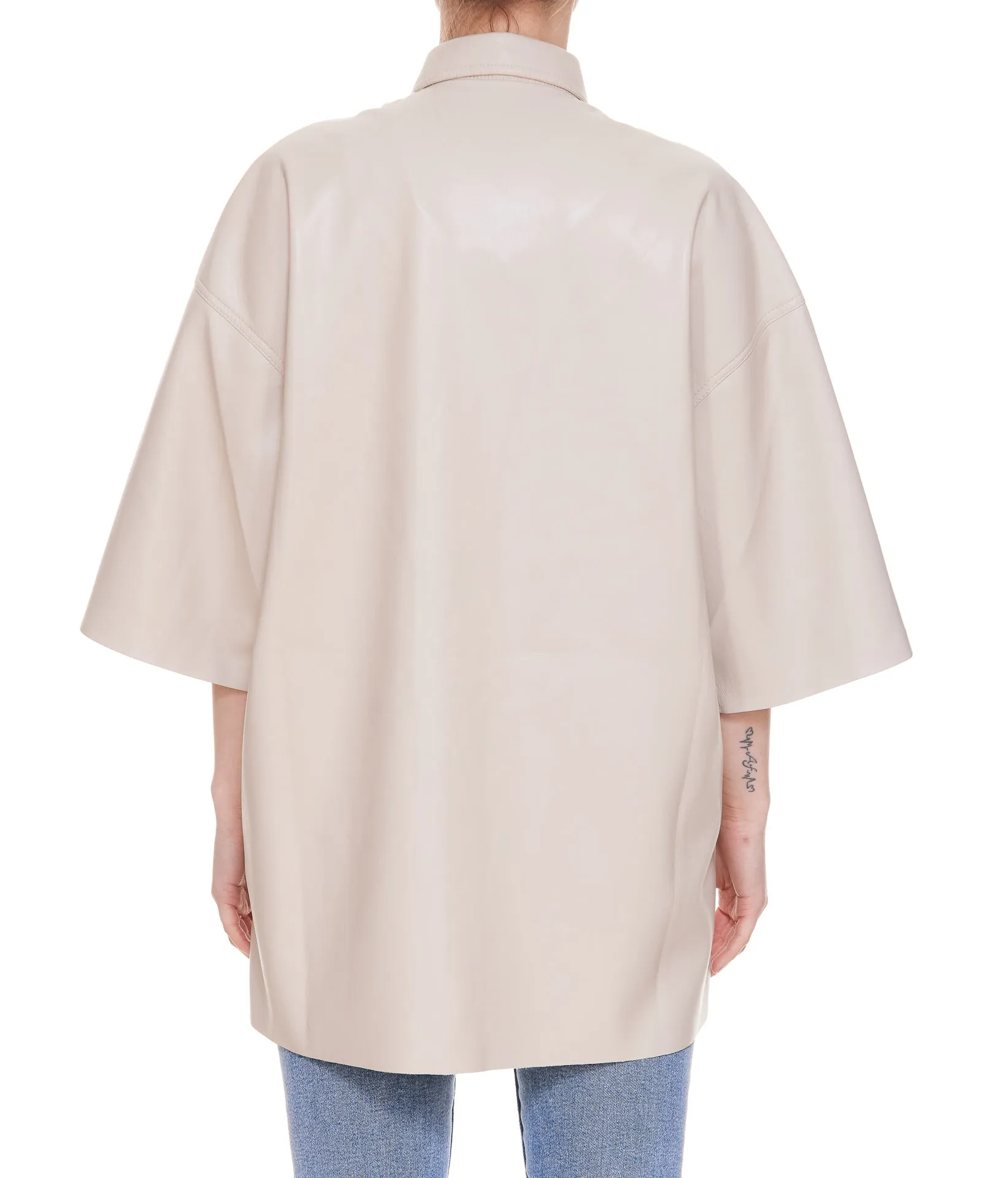 Nanushka Oversized Short-Sleeved Shirt