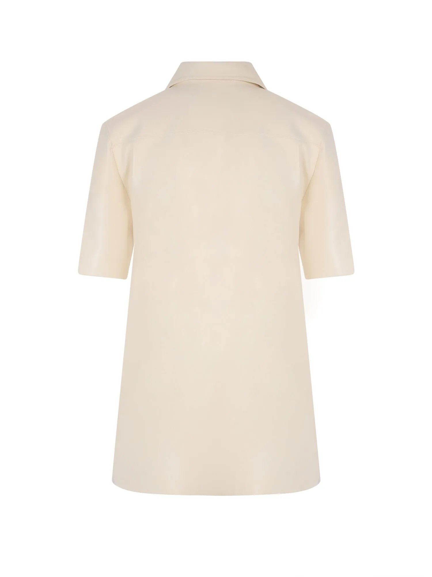 Nanushka Stitch Detail Short-Sleeved Shirt