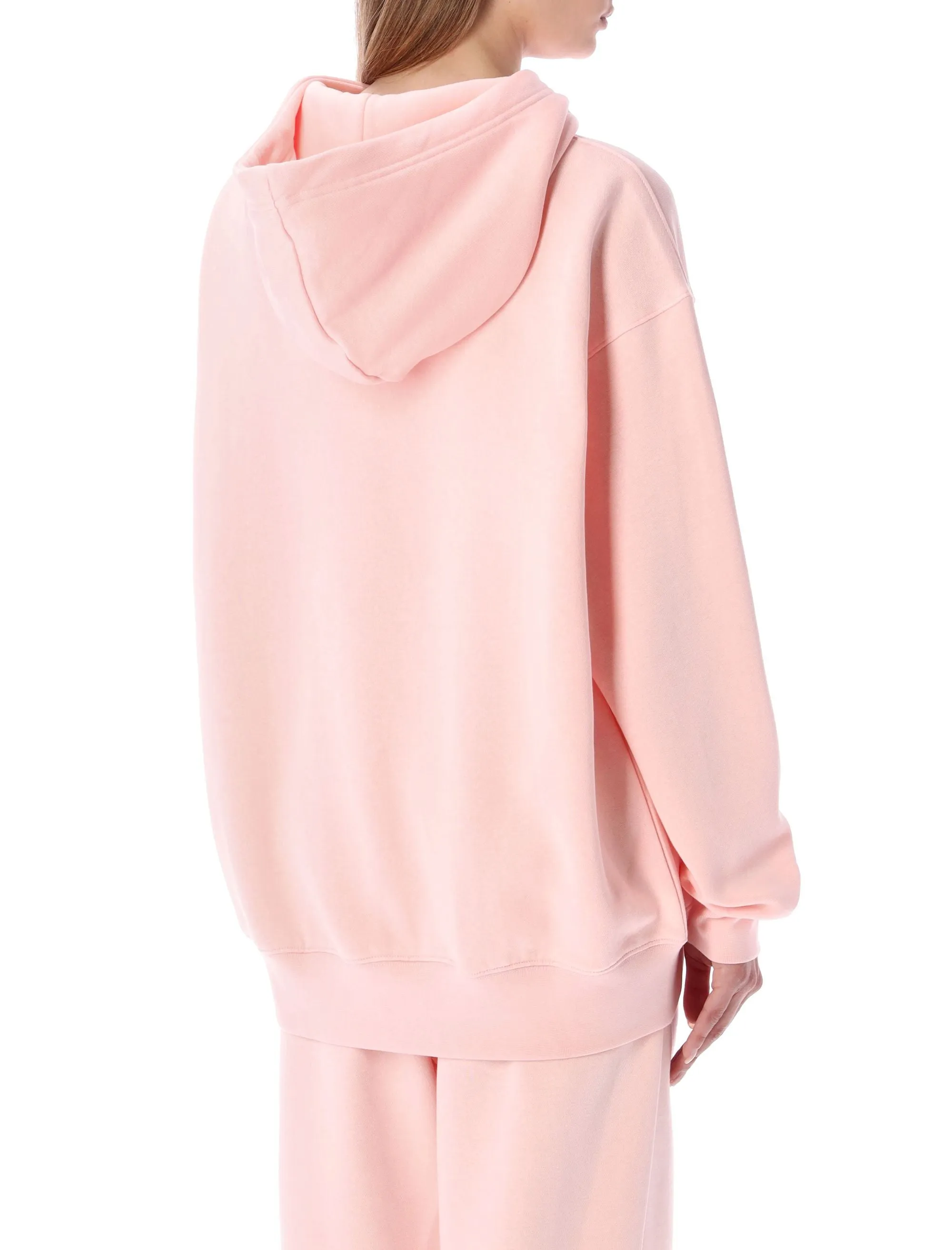 Nike Swoosh Logo Embroidered Drawstring Hoodie